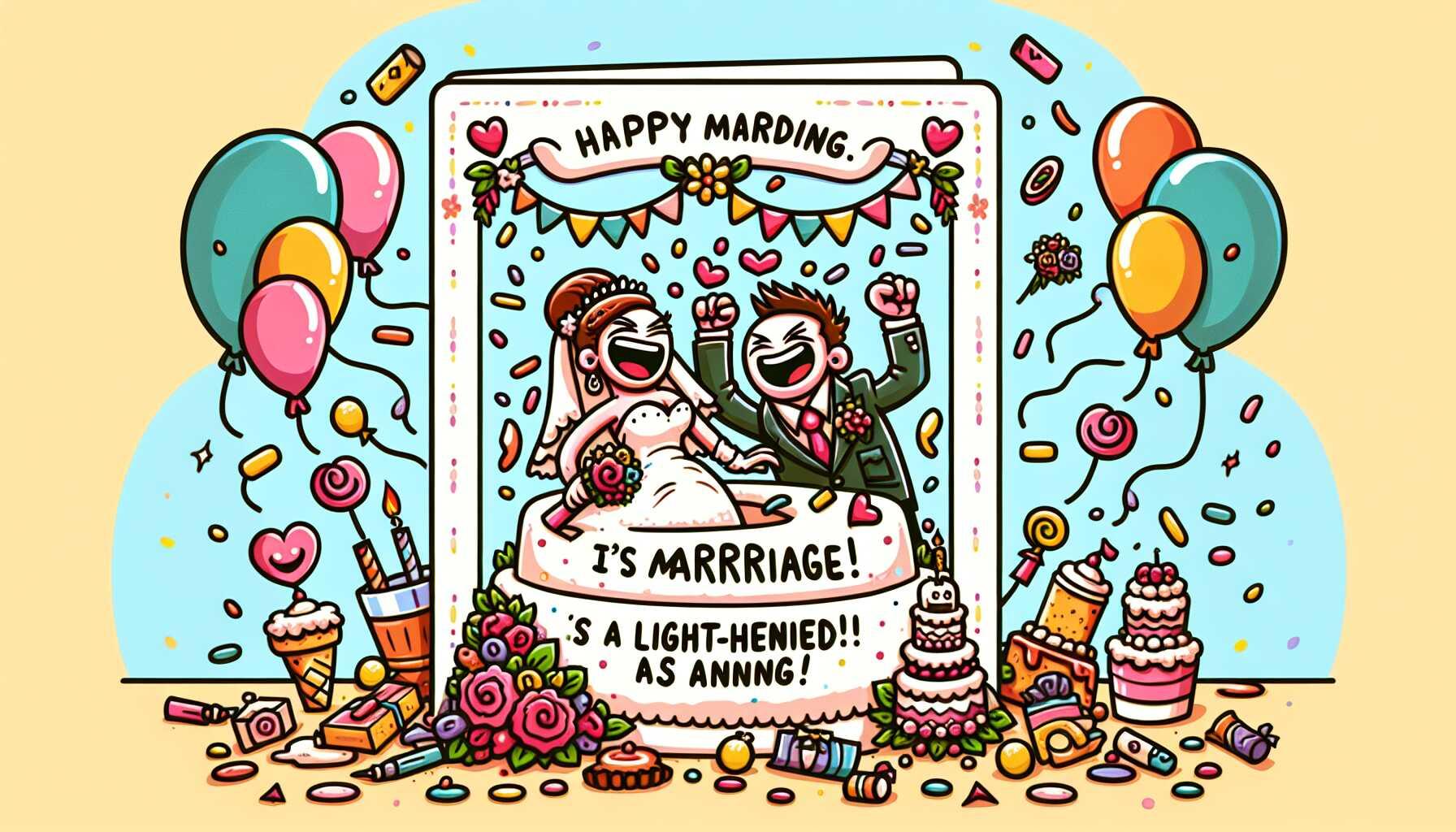10 Funny Messages for Wedding Cards to Make Couples Laugh