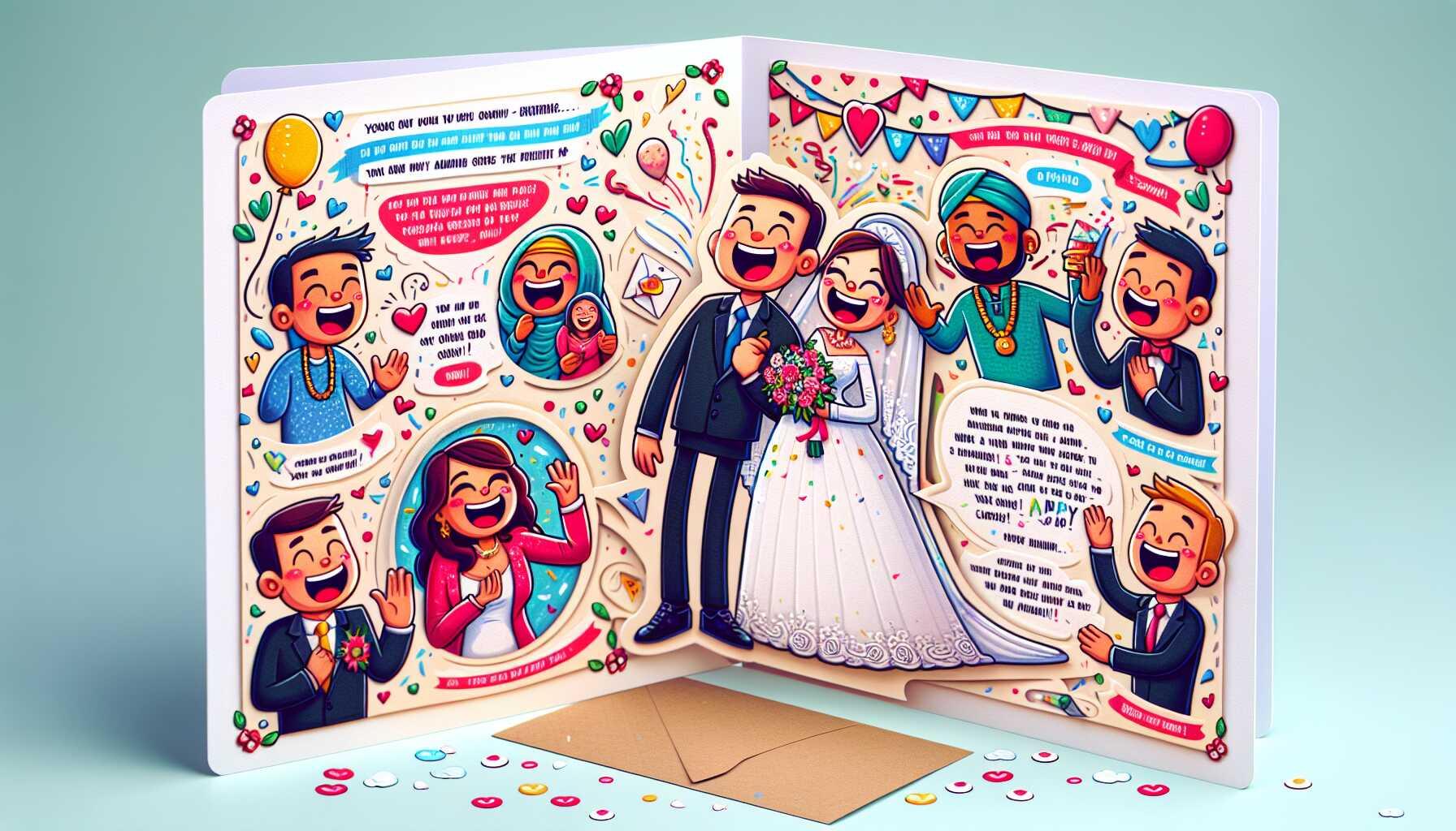 10 Funny Quotes for Wedding Cards to Make Them Laugh Out Loud