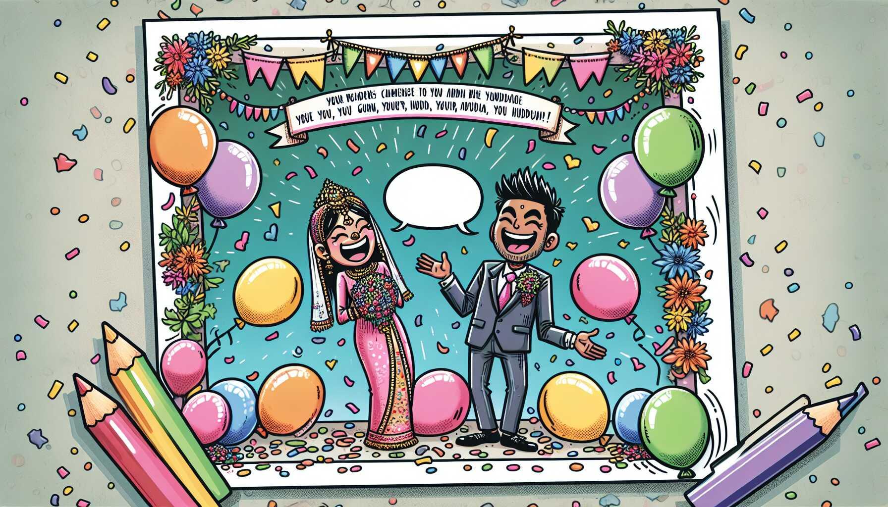 10 Funny Things to Put in a Wedding Card for Laughter & Joy