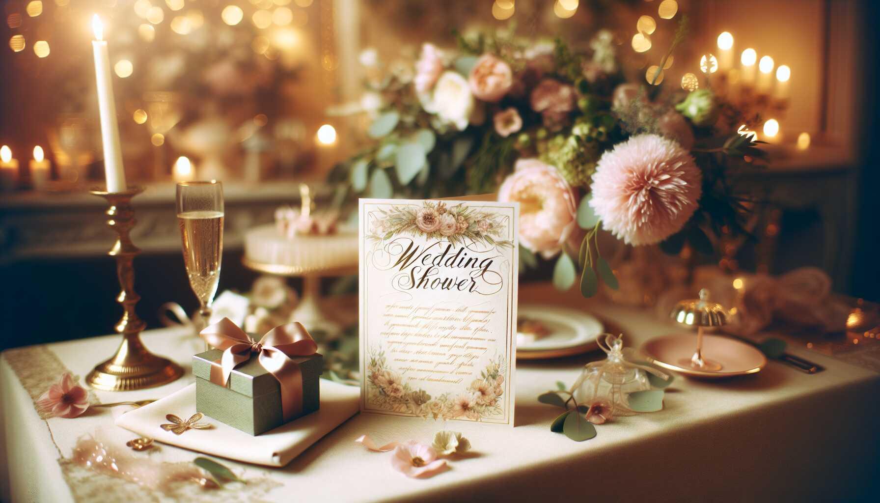 5 Heartfelt Wedding Shower Card Messages to Inspire You