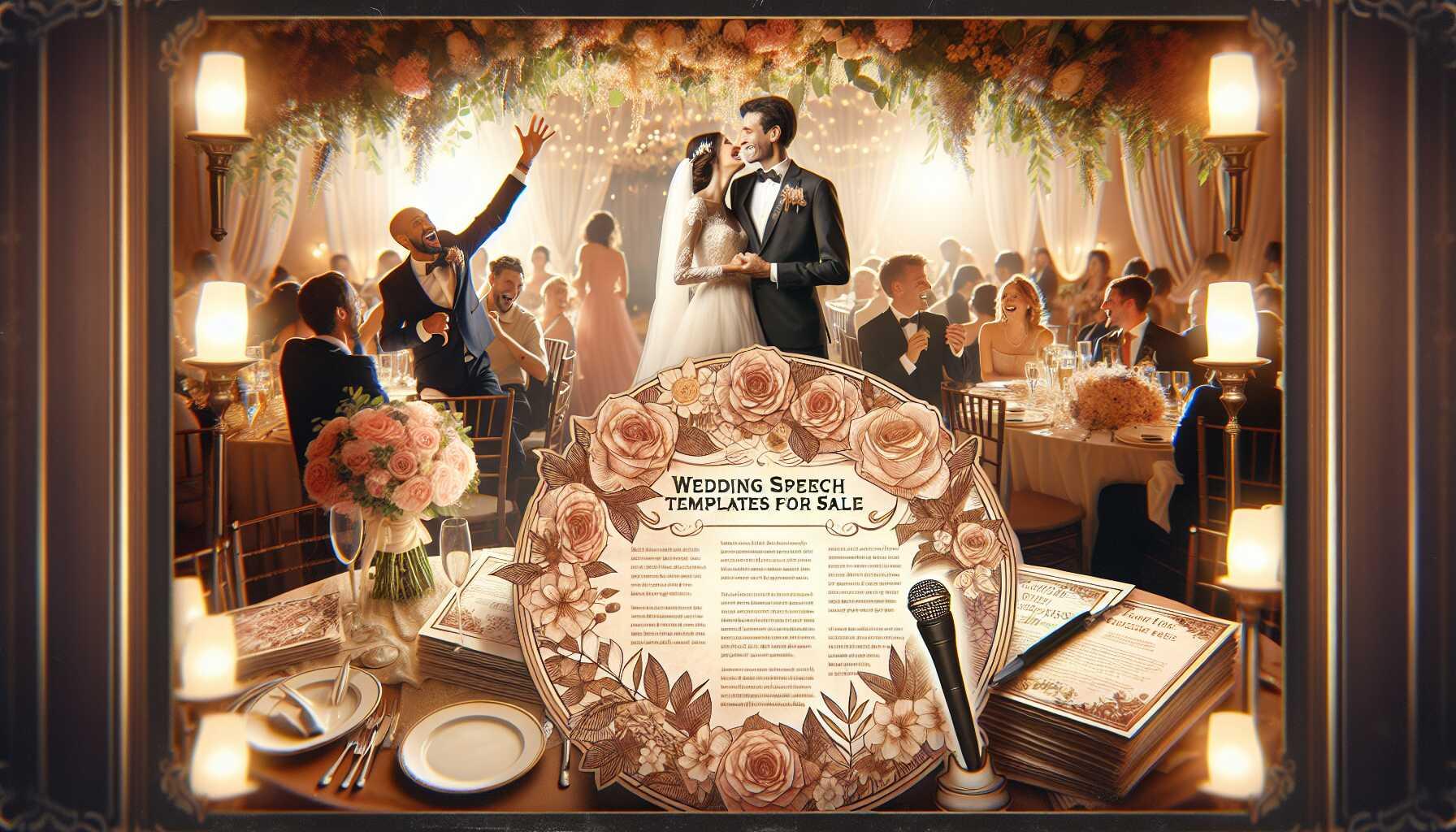 5 Wedding Speech Templates for Sale to Wow Your Guests!