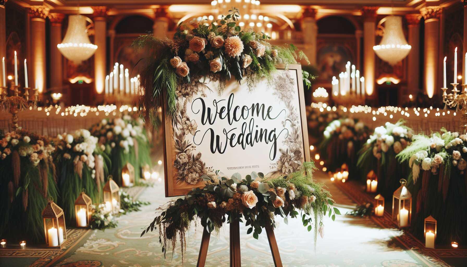 5 Creative Welcome Wedding Sign Ideas to Charm Your Guests